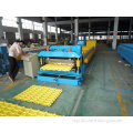 Steel tile roll forming machine